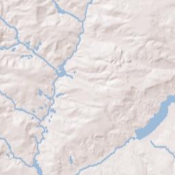 Gloverville Terrain Map
