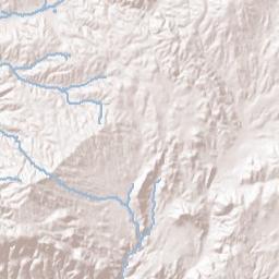 Glenoak Hills California Terrain Map