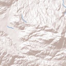 Ribbonwood California Terrain Map