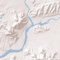North Bush Highway, Mesa, Arizona 85215 Terrain Map