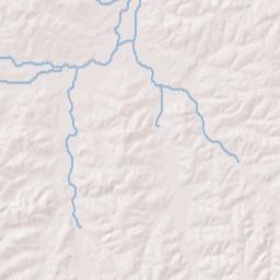 Young Arkansas Terrain Map