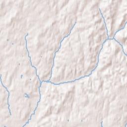 Palmetto Alabama Terrain Map