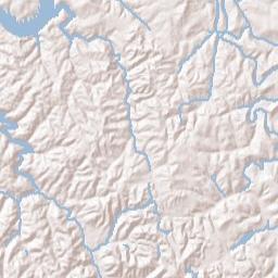 Little Shoal Alabama Terrain Map