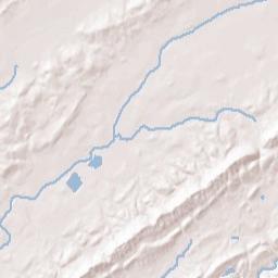 Oak Hills Alabama Terrain Map