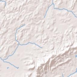 Shocco Springs Alabama Terrain Map