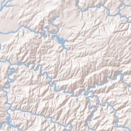 Hopeful Alabama Terrain Map