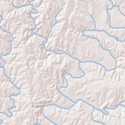 Hawk Alabama Terrain Map