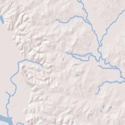 Piney Grove Arkansas Terrain Map