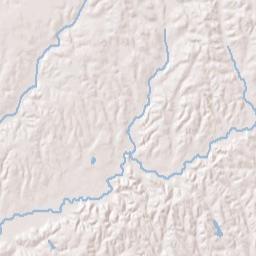 Ethelsville Alabama Terrain Map