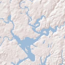 North River Shores Alabama Terrain Map