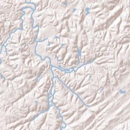 Mud Creek Alabama Terrain Map