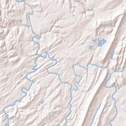McAdory Alabama Terrain Map