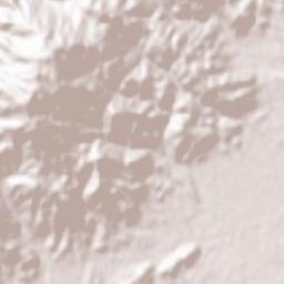 Tosu Shi Terrain Map