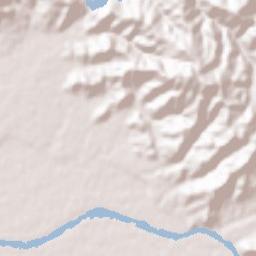 Asakura Shi Terrain Map