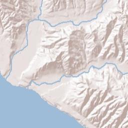 San Onofre California Terrain Map