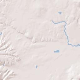 Point of Pines Arizona Terrain Map