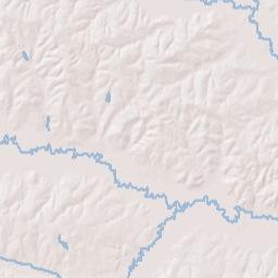 Stephens Arkansas Terrain Map