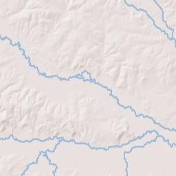 Pace City Arkansas Terrain Map