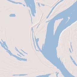 Vaucluse Arkansas Terrain Map