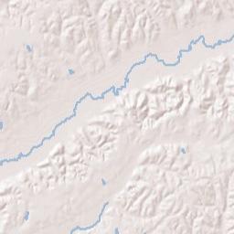 Archer Alabama Terrain Map
