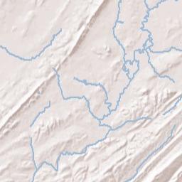 Phillips Estates Alabama Terrain Map