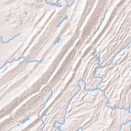 Russet Woods Alabama Terrain Map