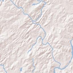 Heard County Terrain Map