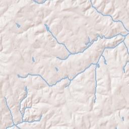 Jasper County Terrain Map