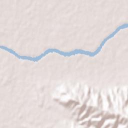 Kurume Shi Terrain Map