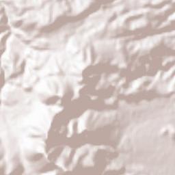 Beppu Shi Terrain Map