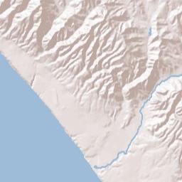 Agra California Terrain Map