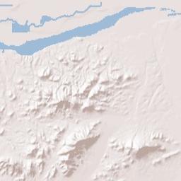 Allenville Arizona Terrain Map