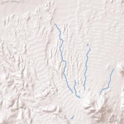 Cutter Arizona Terrain Map