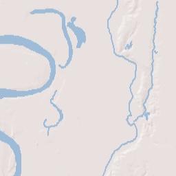 Kress City Arkansas Terrain Map