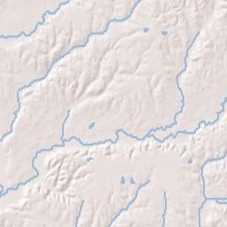 Sapps Alabama Terrain Map