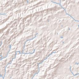 Rays Crossroads Alabama Terrain Map