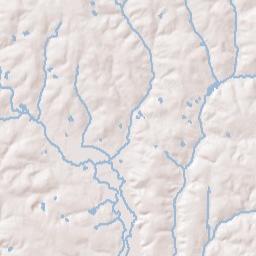 Glascock County Terrain Map