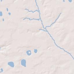 Barnwell County Terrain Map