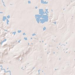 Texas 101, Caddo-LBJ National Grasslands Terrain Map
