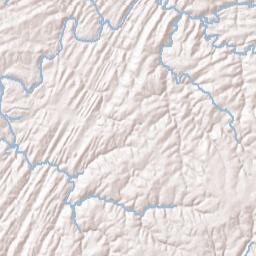 Sawmill Town Alabama Terrain Map