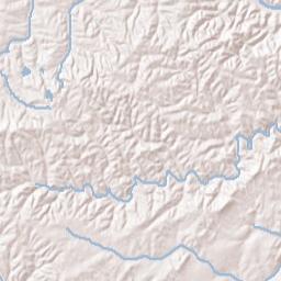 Almond Alabama Terrain Map