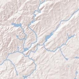 Roanoke Alabama Terrain Map