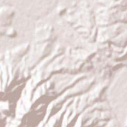 Ōita-shi Terrain Map