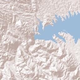 Coolidge Dam Arizona Terrain Map