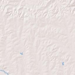 New London Arkansas Terrain Map