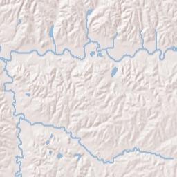 Holmes County Terrain Map