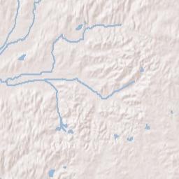Attala County Terrain Map