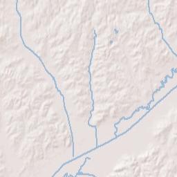 Natchez Trace Pkwy Kosciusko MS Terrain Map