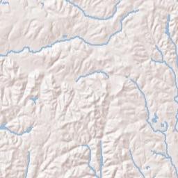 Monticello Estates Alabama Terrain Map