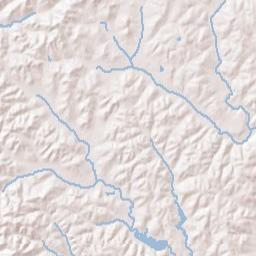 McCulley Creek Alabama Terrain Map